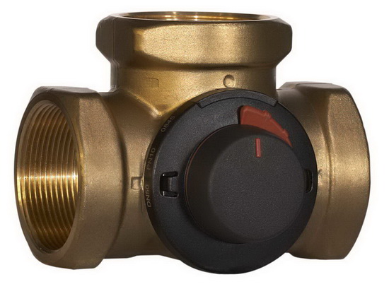 Клапаны в СО - перепускной клапан системы отопления и трехходовой клапан на системе отопления 4
